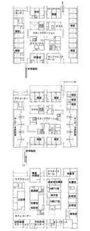 近藤内科病院 平面図