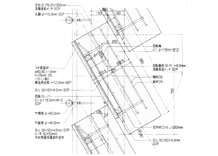 「まちの駅『ゆすはら』」茅ユニット断面詳細