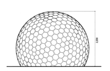 ドーム立面
