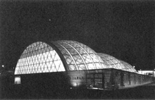 「ハノーバー国際博覧会日本館」夜景