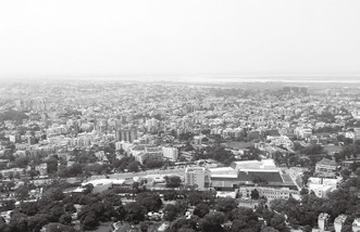 「ビハール博物館」南側俯瞰