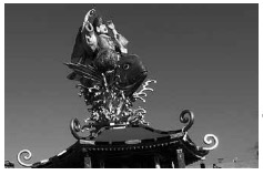 「八代妙見祭の九つある笠鉾のうちのひとつ「恵比須」」外観