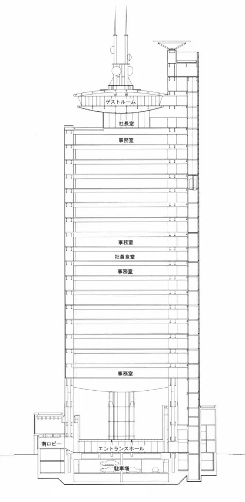 「断面」の図