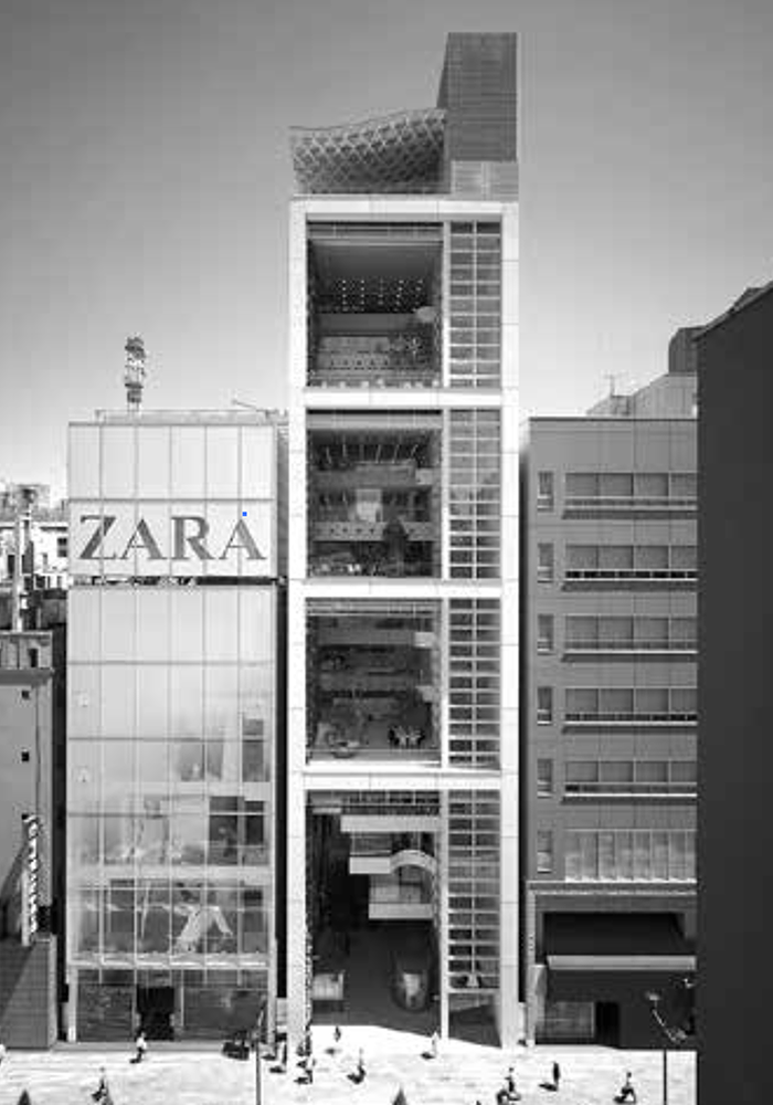 「ニコラス・G・ハイエック センター」全景
