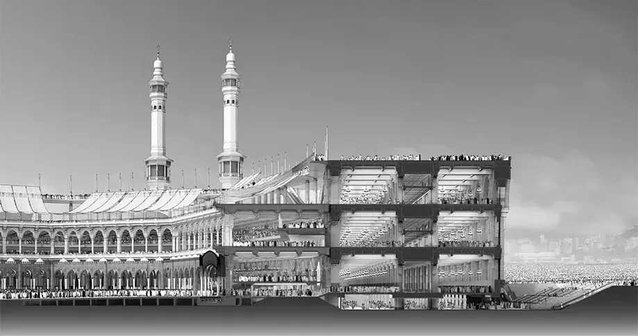 「メッカ聖モスク マターフ拡張計画コンペ」の提案